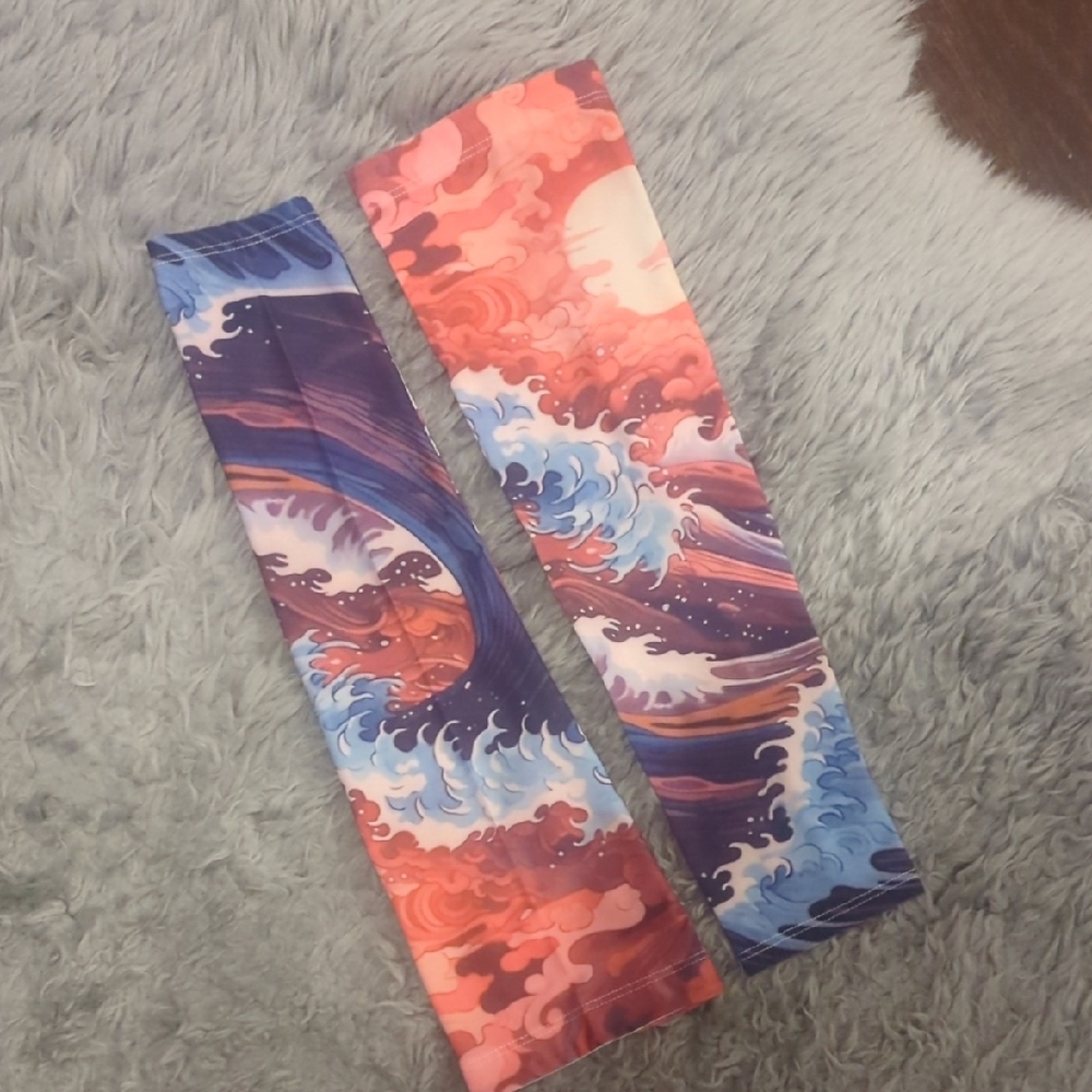 Colorful Wave Patterned Headbands